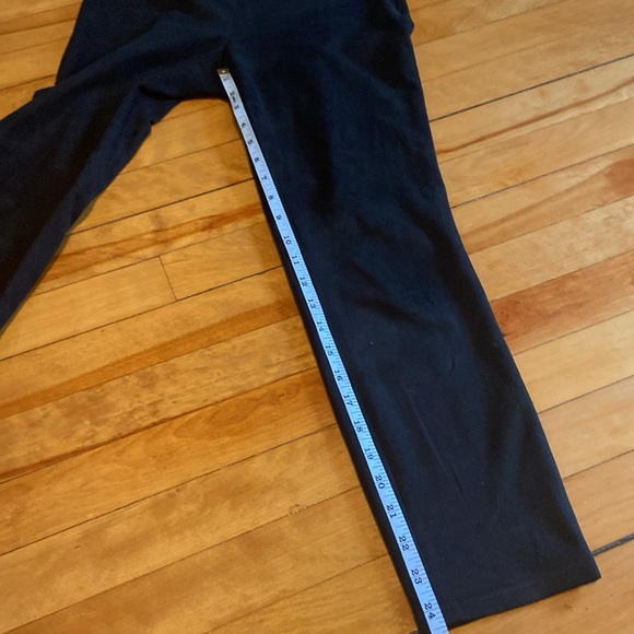 Aritzia Babaton Black Suede Elliot Pant - Size 2 - Picture 7 of 7